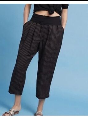 Anthropologie HEI Eventide Cropped Pants